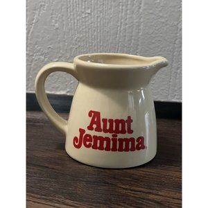 Collector's Item! Rare Vintage Pancake Syrup Pitcher Aunt J